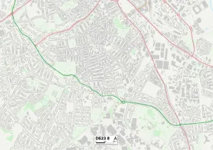 Derby DE23 8 Karte