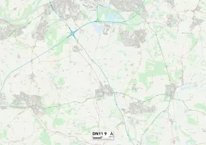 Doncaster DN11 9 Karte