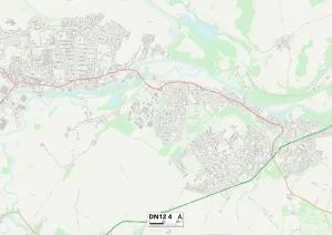 Doncaster DN12 4 Karte