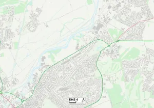 Doncaster DN2 4 Karte