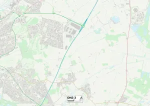 Doncaster DN3, 3 Karte