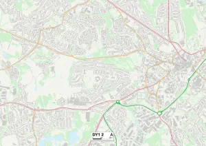 Dudley DY1 2 Karte