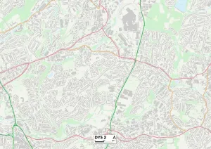 Dudley DY5 2 Karte