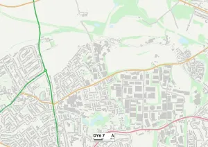 Dudley DY6 7 Karte