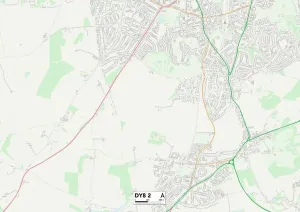 Dudley DY8 2 Karte
