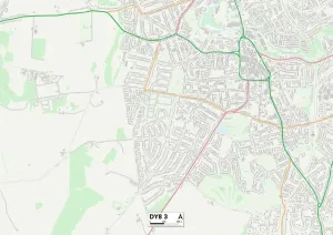 Dudley DY8 3 Karte