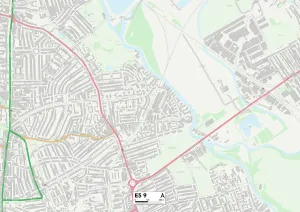 Hackney E5 9 Karte