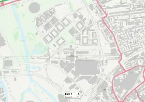 E - London E Drucke: Neues Hamm (E20) 1 Karte
