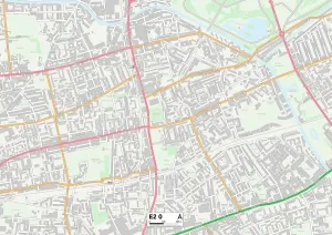 Turm von Hacke, London E2 0 Karte