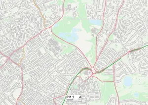 Waltham Forest, E11 1 Karte