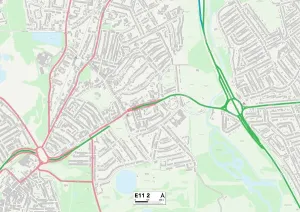 Waltham Forest, E11 2 Karte