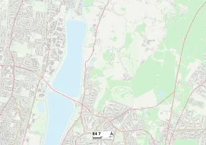 E - London E Drucke: Waltham Forest, E4 7 Karte