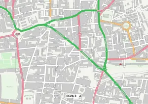 Hackney EC2A 3 Karte