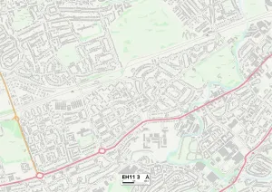 EH - Edinburgh Drucke: Edinburgh Ei1 3 Karte