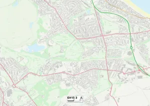 Edinburgh Ei1 3 Karte