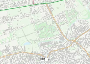 EH - Edinburgh Drucke: Edinburgh EH3 5 Karte