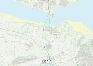 Edinburgh EH30 9 Karte