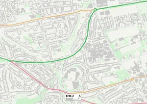 Edinburgh EH4 2 Karte