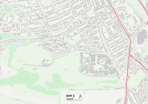 Edinburgh EH9 3 Karte