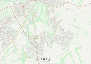 Midlothian EH22 4 Karte