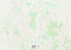 Schottische Grenze EH45 8 Karte