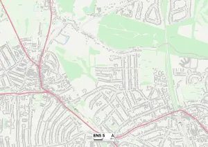 Barnet EN5 5 Karte