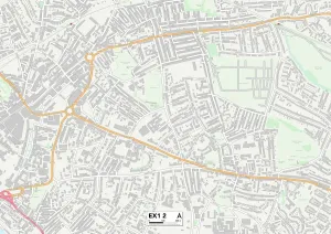 EX - Exeter Drucke: Exeter EX1 2 Karte