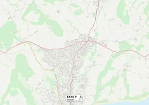 Exeter EX10 9 Karte