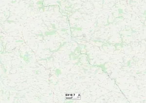 EXETER EX18 7 Karte