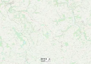 Exeter EX19 8 Karte