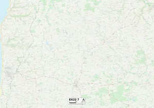 Exeter EX22 7 Karte