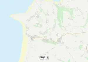 Exeter EX34 7 Karte
