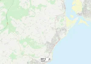 Exeter EX7 0 Karte