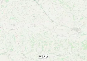 Mitteldevon EX17 5 Karte