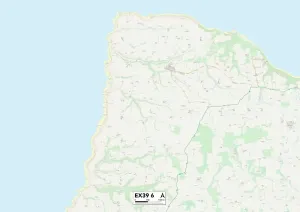 Gerahmter Druck : Torridge, Exeter, Rangierbahn 39 / 6 Karte Gerahmter Druck : Torridge, Exeter, Rangierbahn 39 / 6 Karte