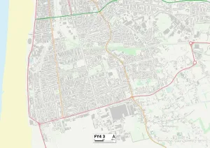 FY - Blackpool Drucke: Schwarzwald, Bayern, DE-81667 Map
