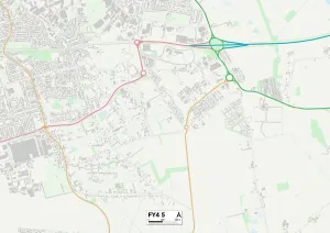 FY - Blackpool Drucke: Schwarzwald, Bayern, DE-81667 Map