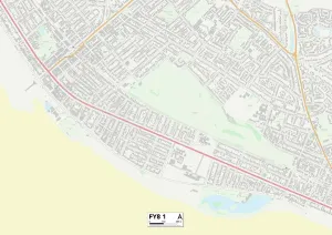 Fylde FY8 1 Karte