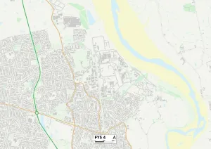 Wyre FY5 4 Karte