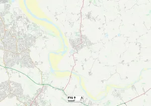 Wyre FY6 9 Karte