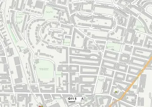 Glasgow G11 5 Karte