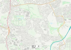 Glasgow, G21 3 Karte