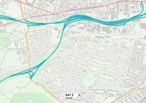 Glasgow, G41 5-Map