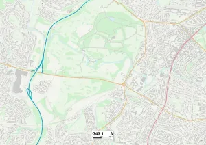 Glasgow G43 1 Karte