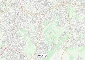 Glasgow, G44 3 Karte
