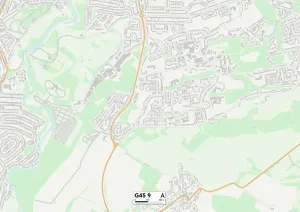 Glasgow G45 9 Karte