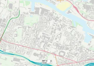 Glasgow, G51 3 Karte