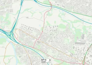 Lanarkshire, G71 5 Karte