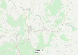 Gloucester GL17 0 Karte