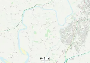 Gloucester GL2 3 Karte